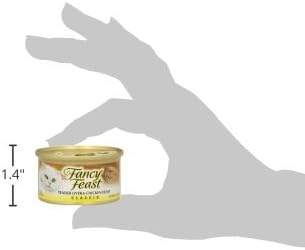 Fancy Feast Liver & Chicken Gourmet Cat Food, 3 oz Can