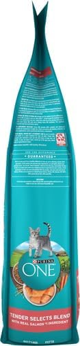 *Purina ONE Natural Dry Cat Food, Tender Selects Blend With Real Salmon - 7 lb. Bag