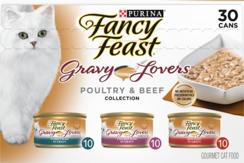 **Purina Fancy Feast - Gourmet Gravy Lovers Cat Food Variety Pack™