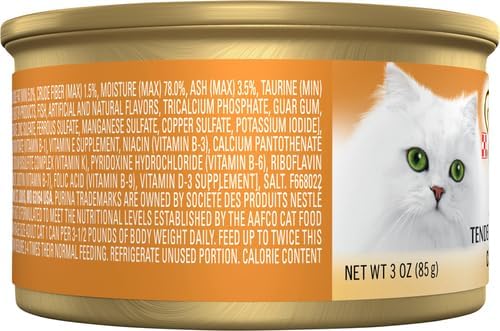 Fancy Feast Liver & Chicken Gourmet Cat Food, 3 oz Can