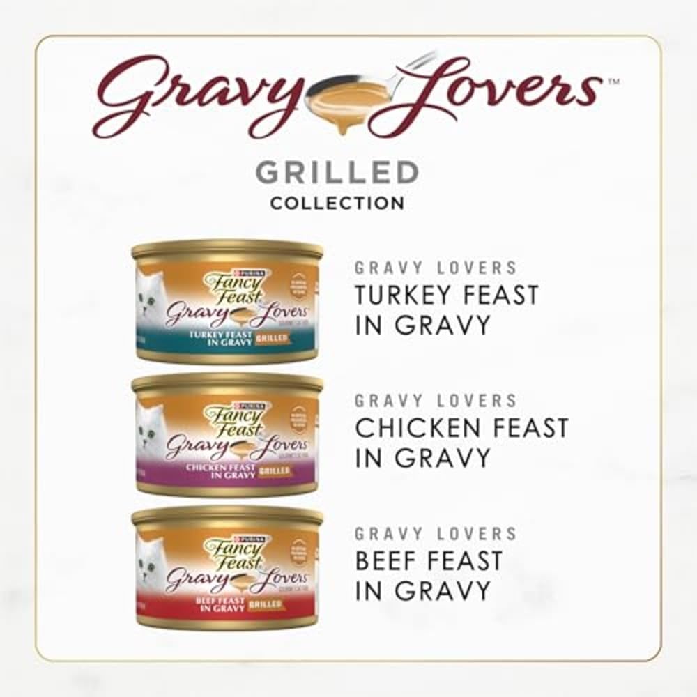 **Purina Fancy Feast - Gourmet Gravy Lovers Cat Food Variety Pack™