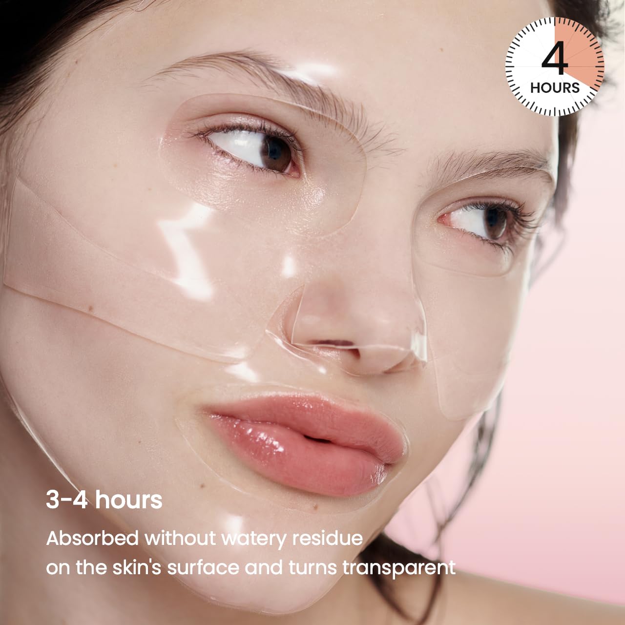 **BIODANCE Bio-Collagen Real Deep Mask, Hydrating Overnight Hydrogel Mask, Pore Minimizing, Elasticity, Plumping Improvement, Korean Skincare | 1.19oz(34g) x 4ea