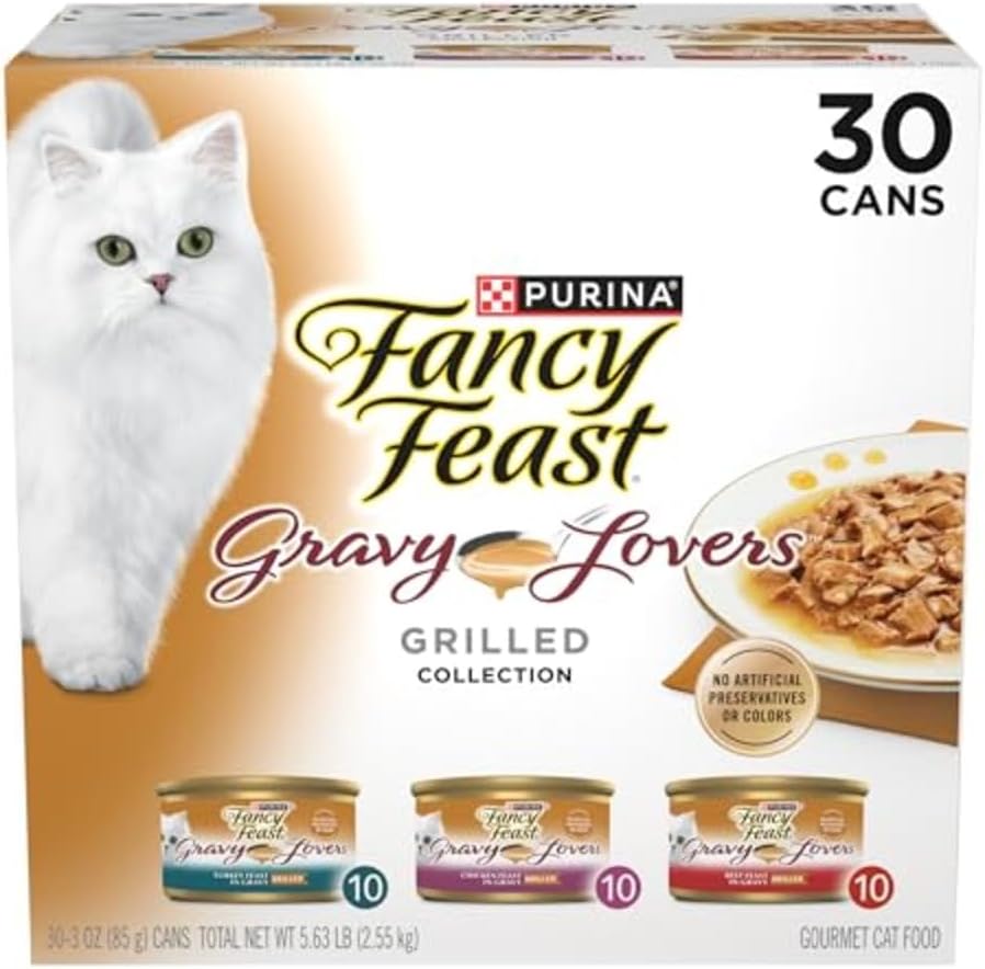 **Purina Fancy Feast - Gourmet Gravy Lovers Cat Food Variety Pack™