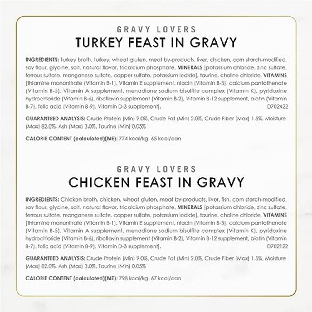**Purina Fancy Feast - Gourmet Gravy Lovers Cat Food Variety Pack™