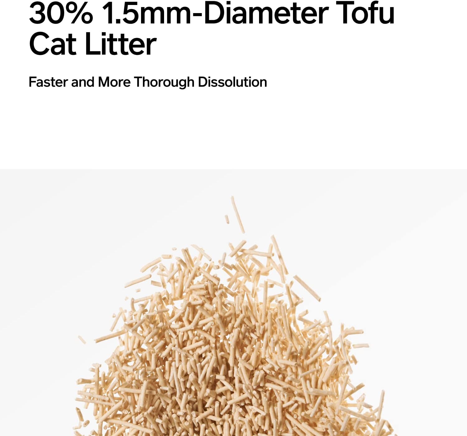 Natural Tofu Cat Litter™