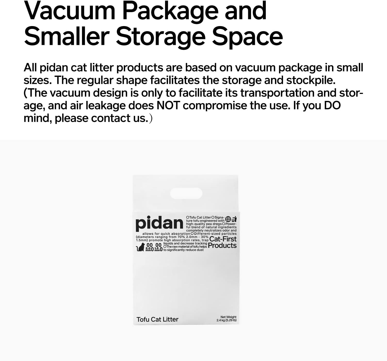 Natural Tofu Cat Litter™