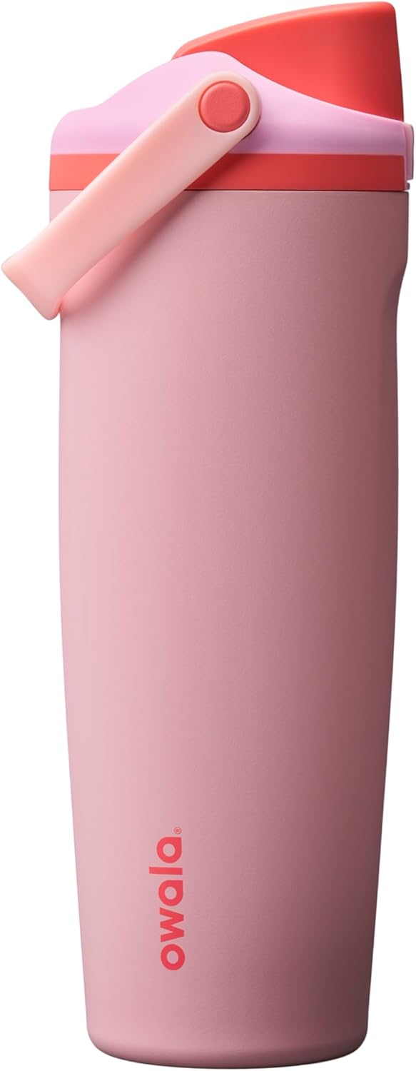 Owala FreeSip Sway - Stainless Steel - 30-oz. - Pink Angel Food Cake
