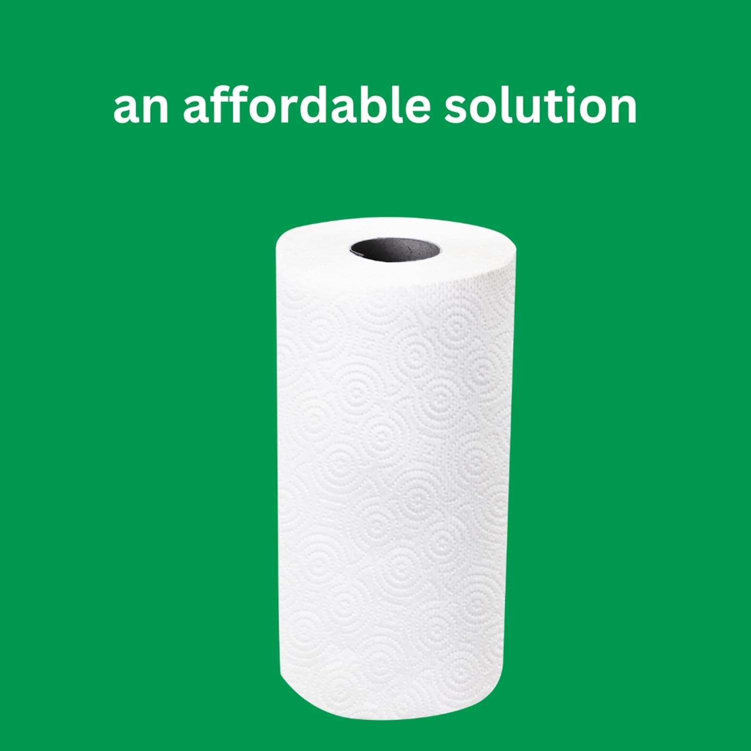 Absorbent Flex-Sheets Paper Towels, 12 Basics Rolls = 32 Regular Rolls, Everyday Value with 150 Sheets per Roll