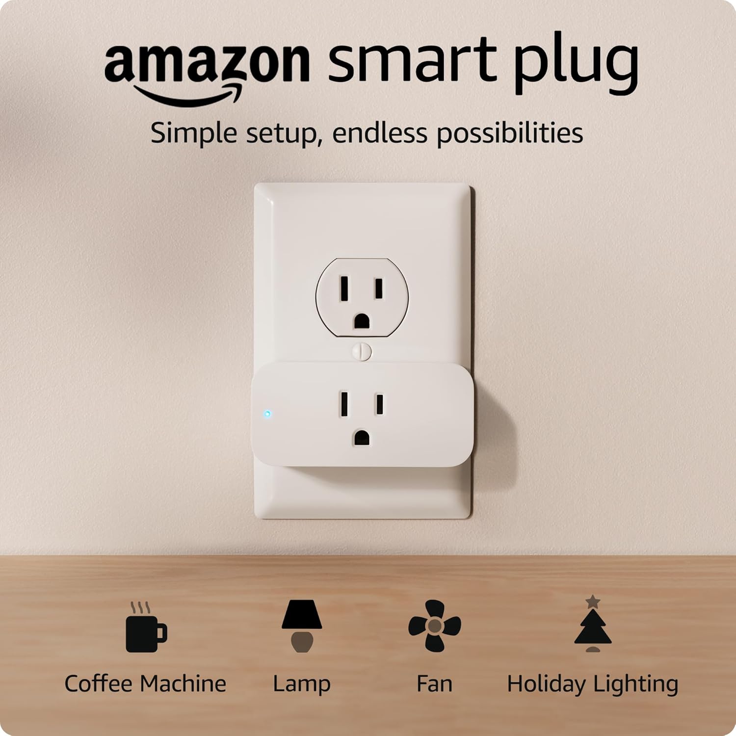Smart Plug | Works with Alexa | Simple setup, endless possibilitiesndless possibilities
