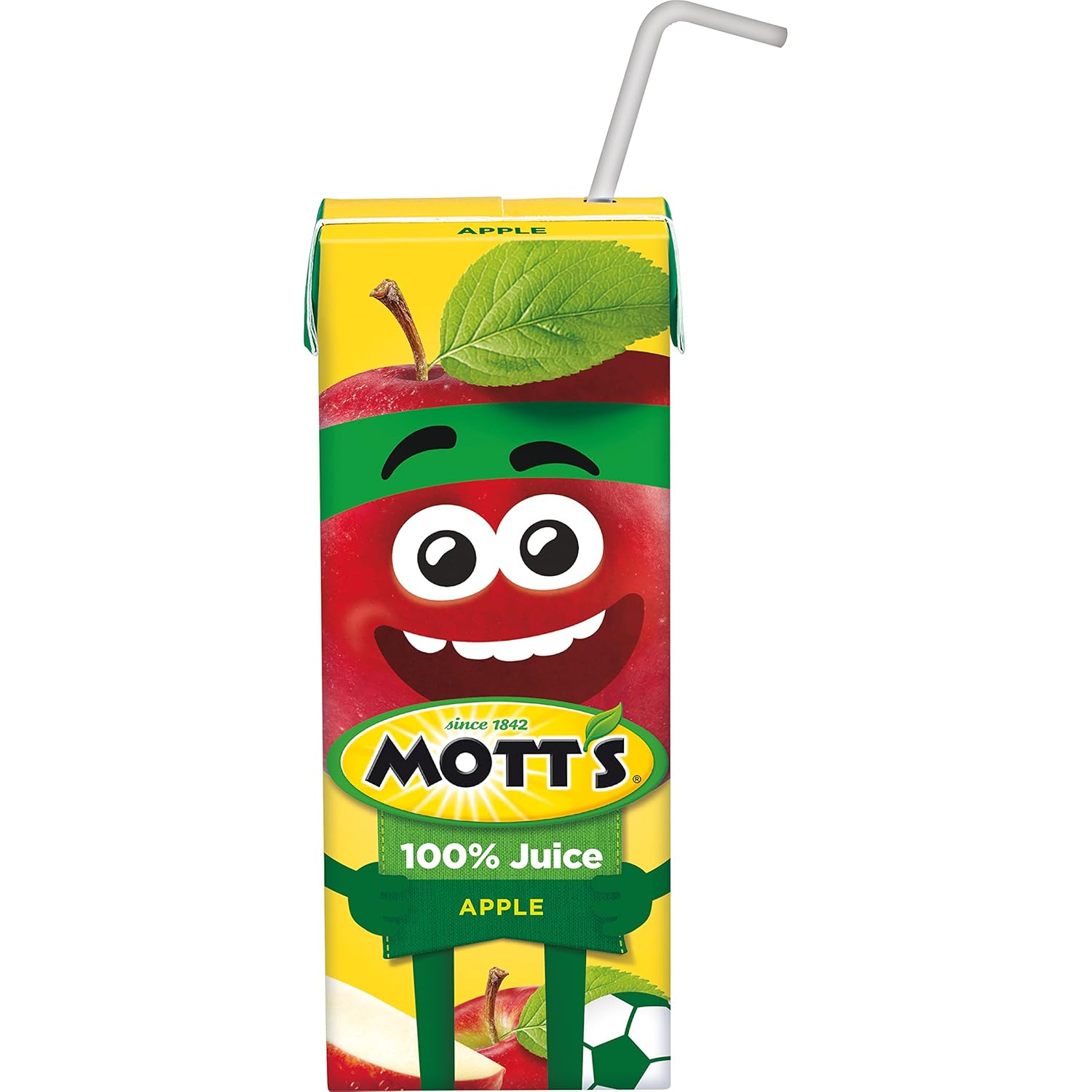 Mott's 100% Original Apple Juice, 6.75 Fl Oz Boxes, 32 Count (4 Packs Of 8), 2 Servings Of Fruit, 100% Fruit Juice, Gluten-free, Caffeine-free, Kosher, Contains No Artificial Colors Or Sweeteners