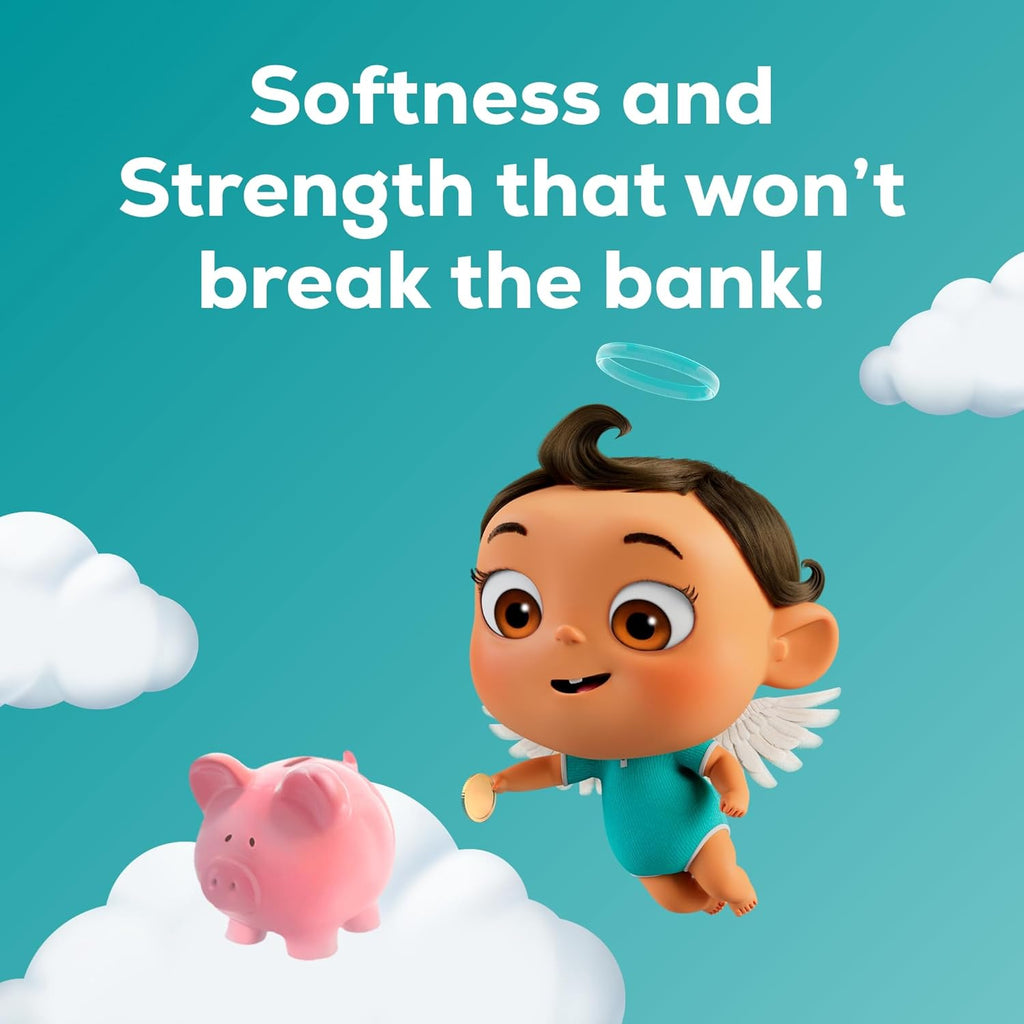 Angel Soft Toilet Paper, 16 Mega Rolls = 64 Regular Rolls, Soft and Strong Toilet Tissue