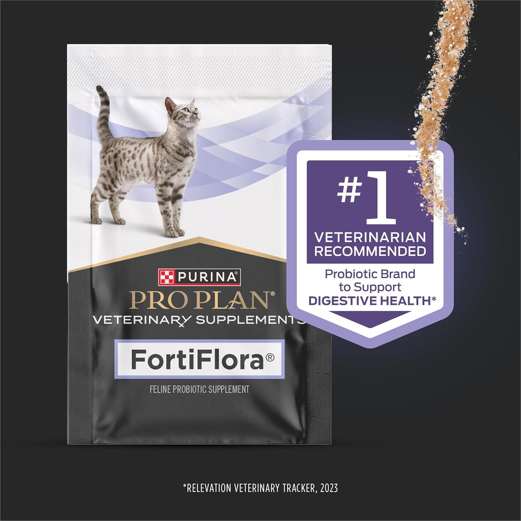 *Purina Pro Plan Veterinary Supplements FortiFlora Cat Probiotic Supplement for Cats with Diarrhea - 30 ct. Box