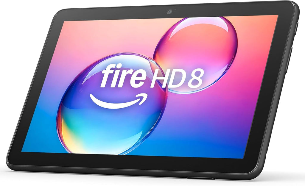 Fire HD 8 tablet (newest model), 8” HD Display, 3GB memory, 32GB, designed for portable entertainment, Black