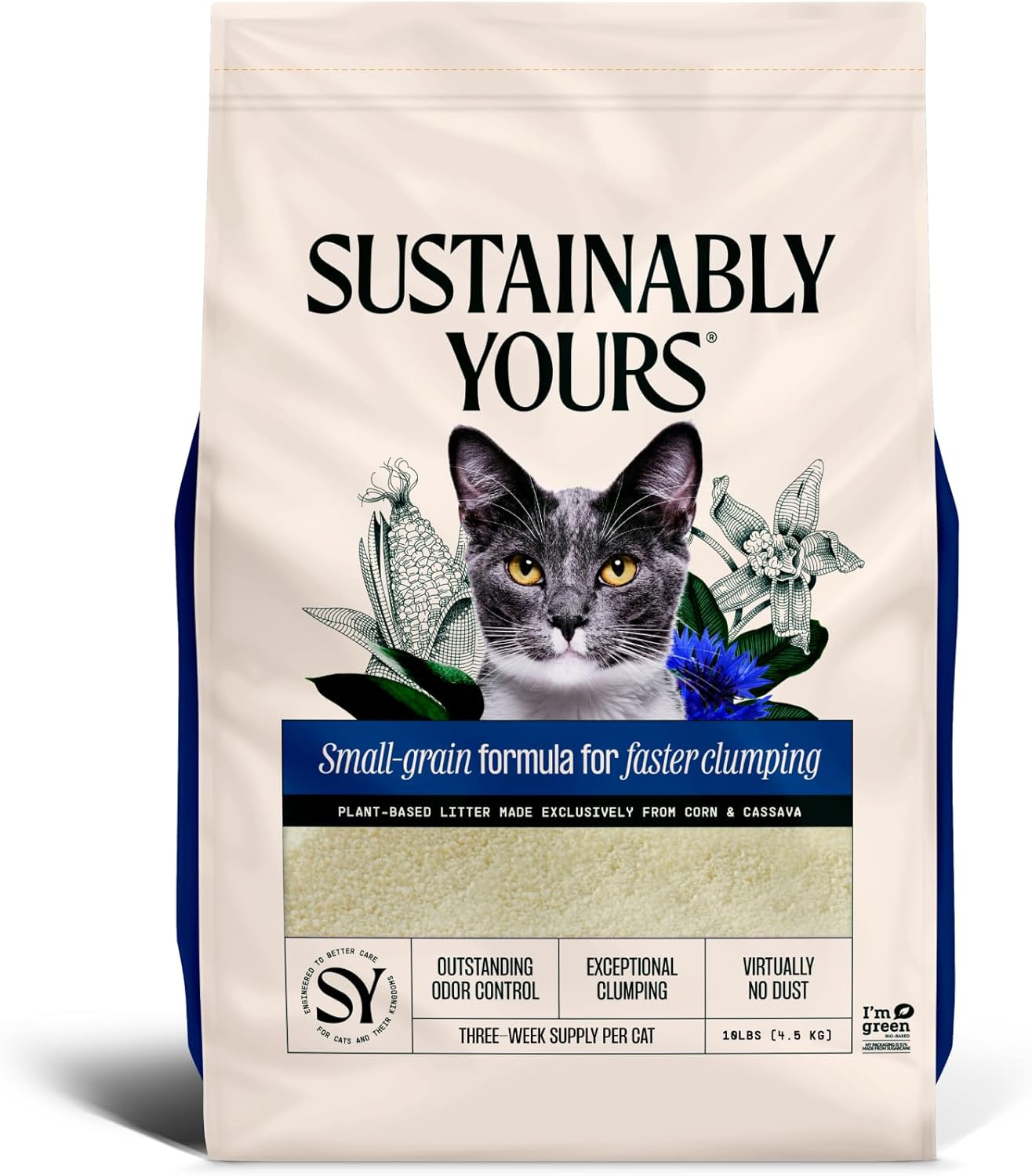 Sustainably Yours - Eco-Friendly Small-Grain Cat Litter™