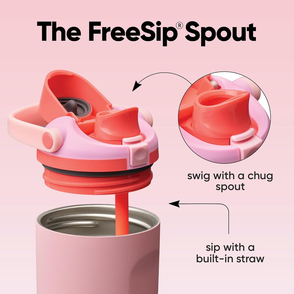 Owala FreeSip Sway - Stainless Steel - 30-oz. - Pink Angel Food Cake