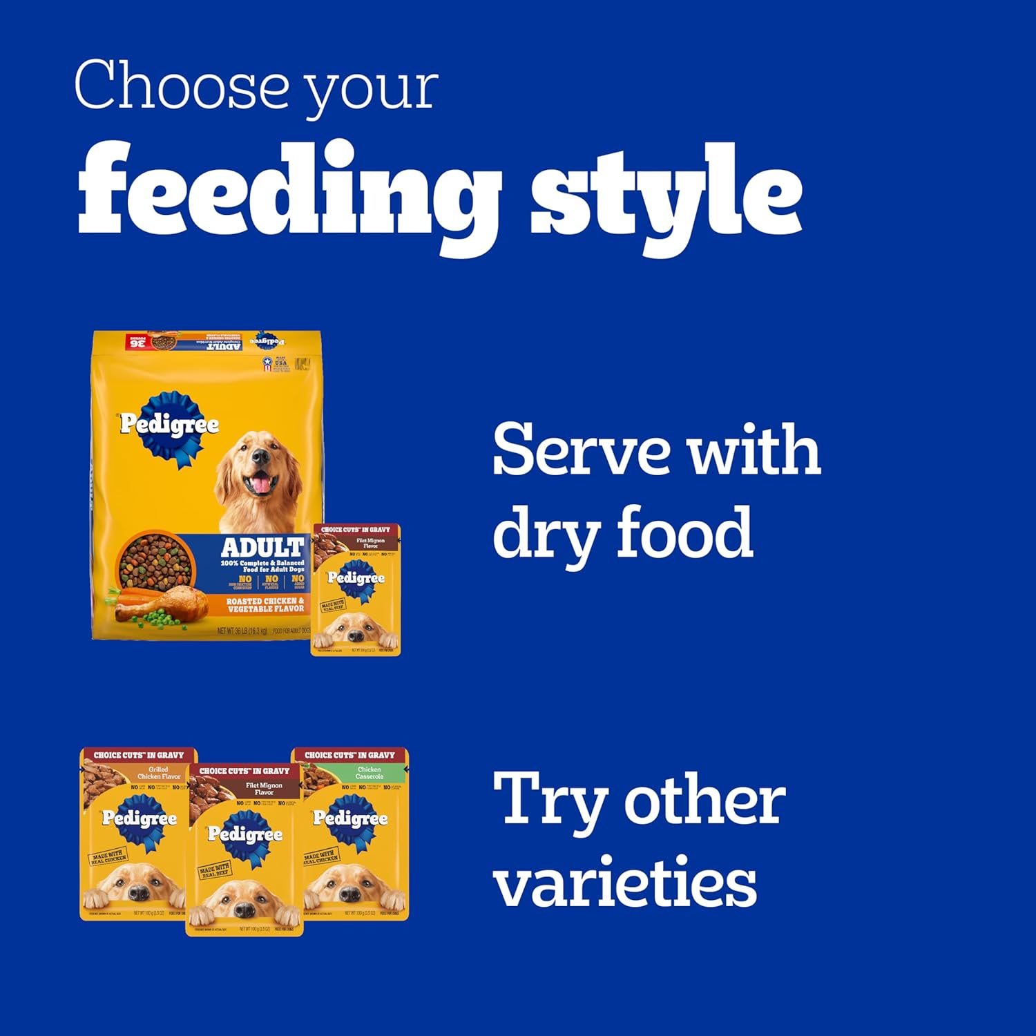Pedigree - Premium Choice Cuts in Gravy™