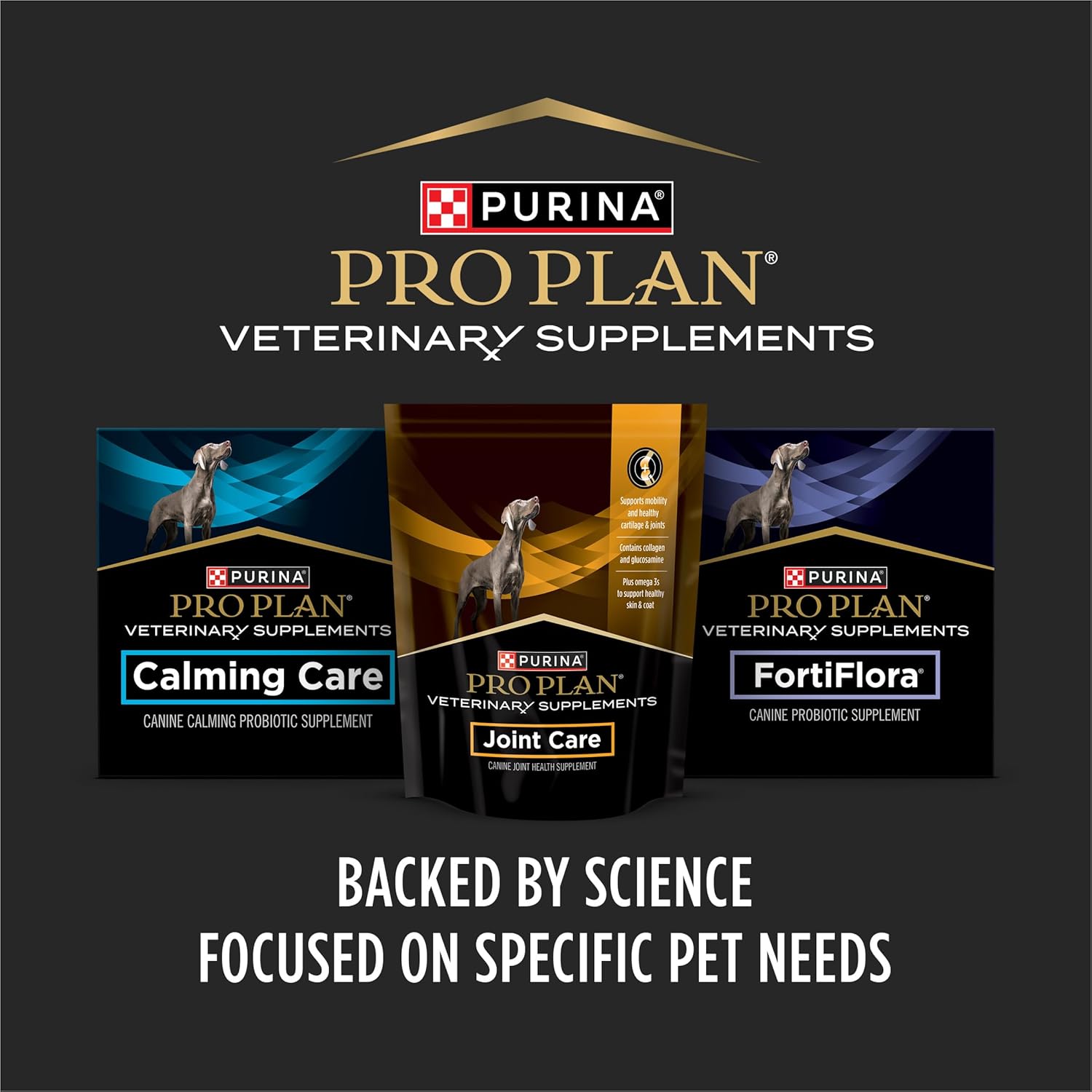 Purina Pro Plan Veterinary Supplements FortiFlora Chewable Dog Probiotic Supplement Tablets - 90 ct. Canister