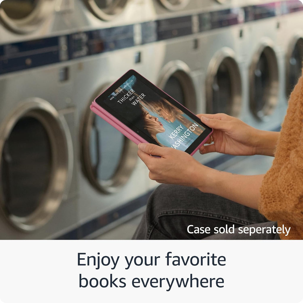 Fire HD 8 tablet (newest model), 8” HD Display, 3GB memory, 32GB, designed for portable entertainment, Black