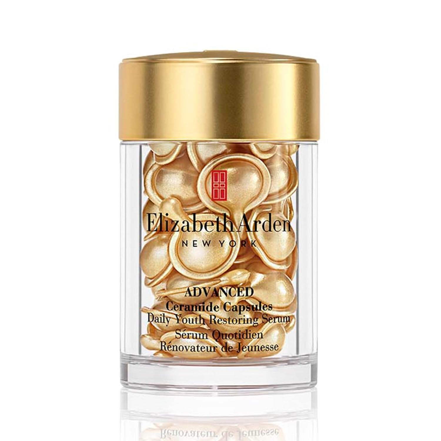 Elizabeth Arden Advanced Ceramide Face Serum Capsules, Anti-Aging Skincare, Fragrance-Free Hydrating Formula for Radiant, Firm Skin, Nourishing and Strengthening