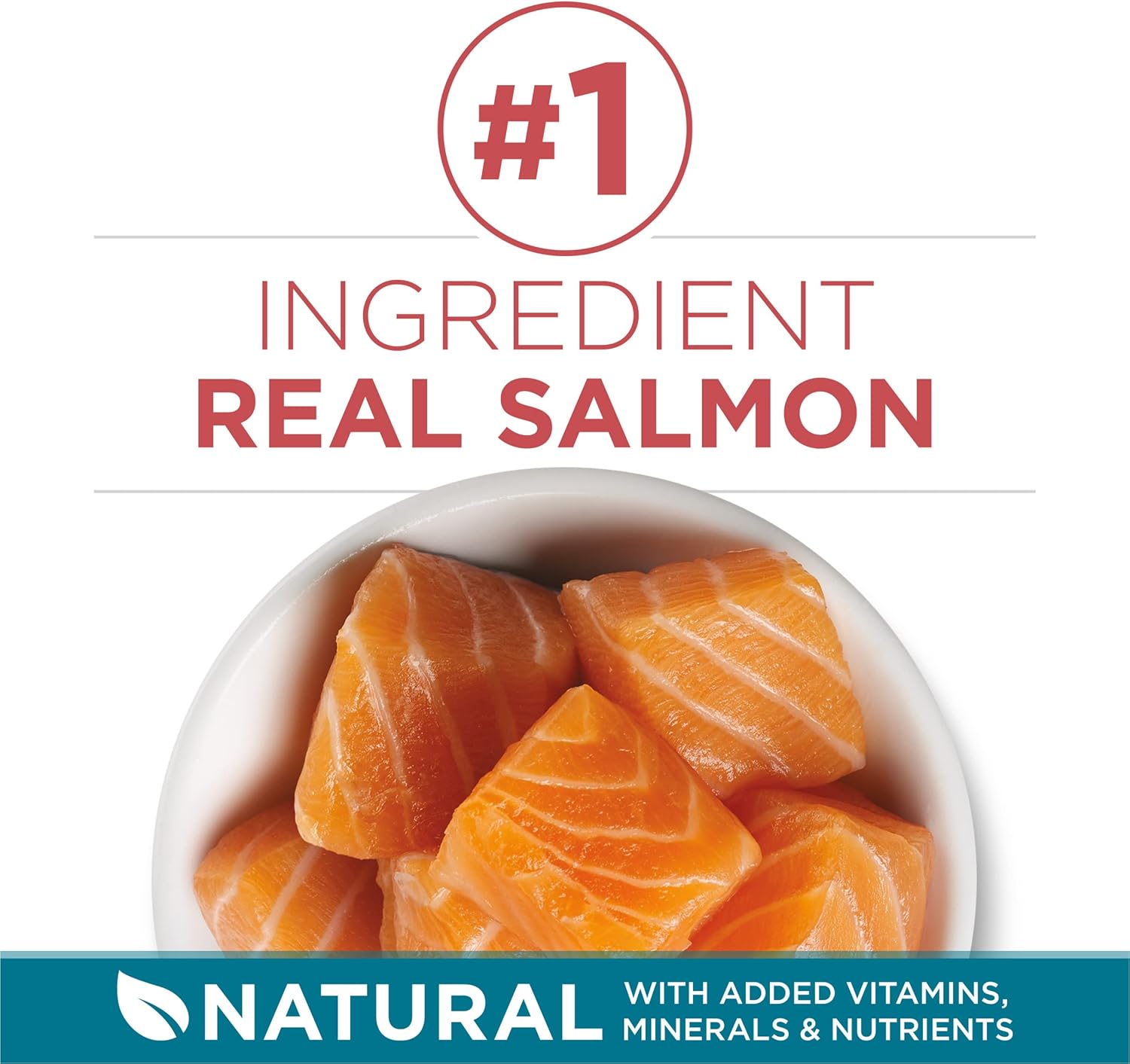 *Purina ONE Natural Dry Cat Food, Tender Selects Blend With Real Salmon - 7 lb. Bag