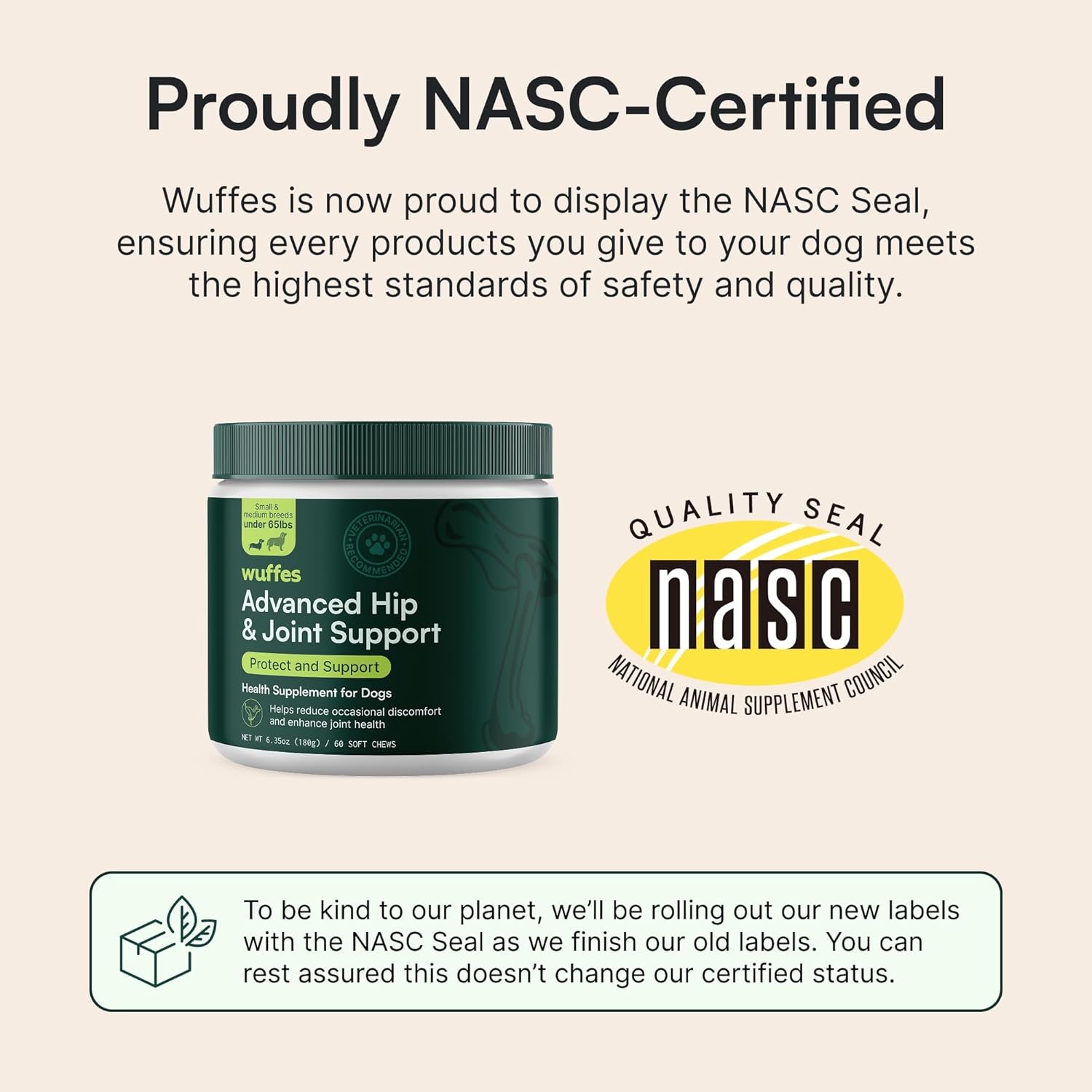 Wuffes Advanced Joint Care Chews™