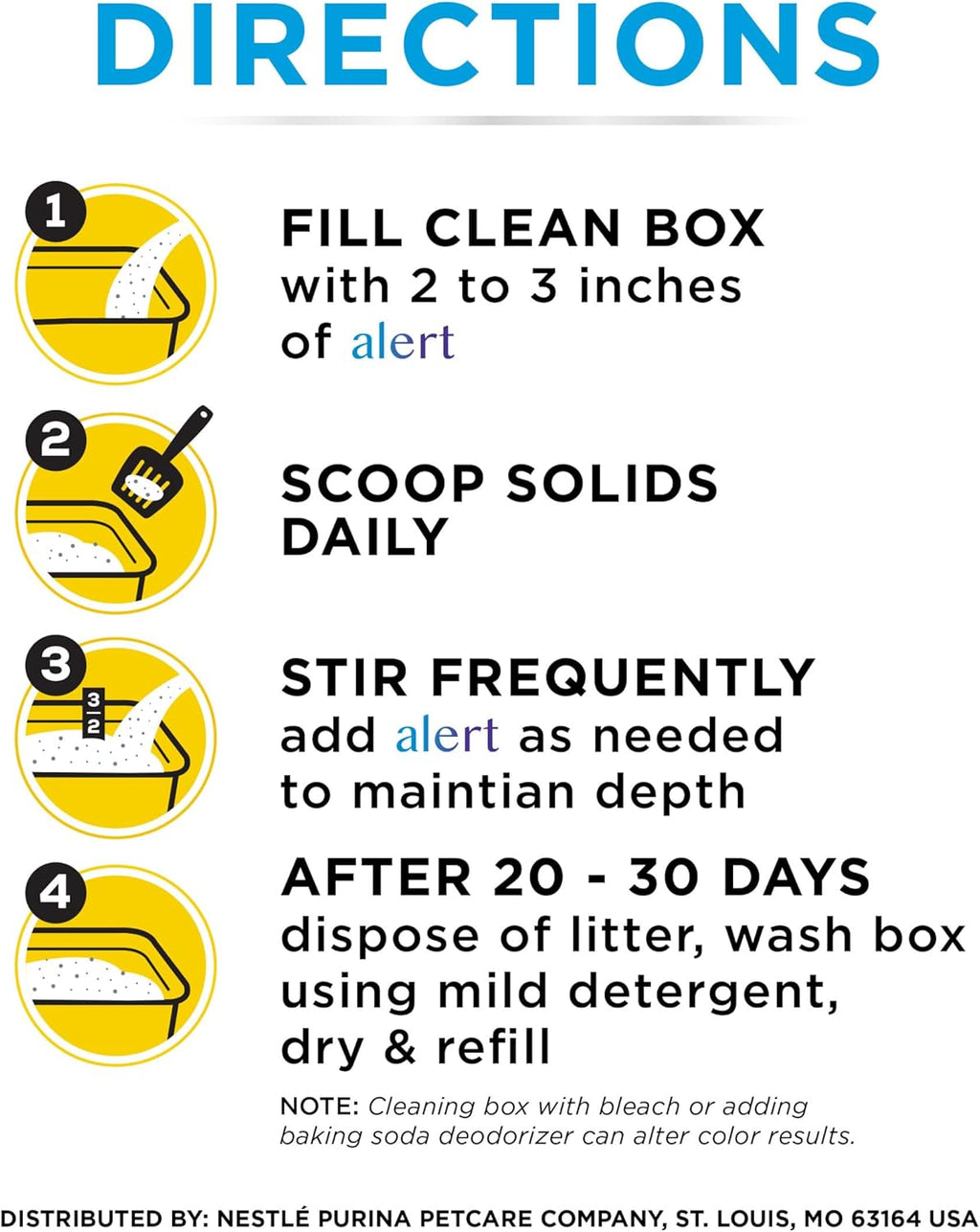 Purina Tidy Cats Tidy Care Alert Cat Health Monitoring Non Clumping Cat Litter with Silica Crystals - 8 lb. Bag