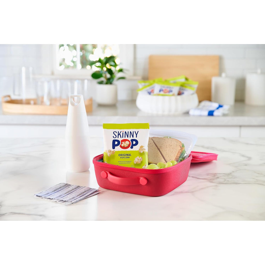 SkinnyPop Popcorn, Original, Whole Grain, Dairy-Free Snack, 0.65oz Bags (30ct)