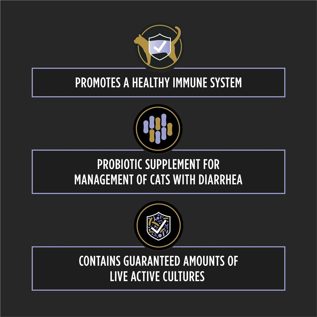 *Purina Pro Plan Veterinary Supplements FortiFlora Cat Probiotic Supplement for Cats with Diarrhea - 30 ct. Box