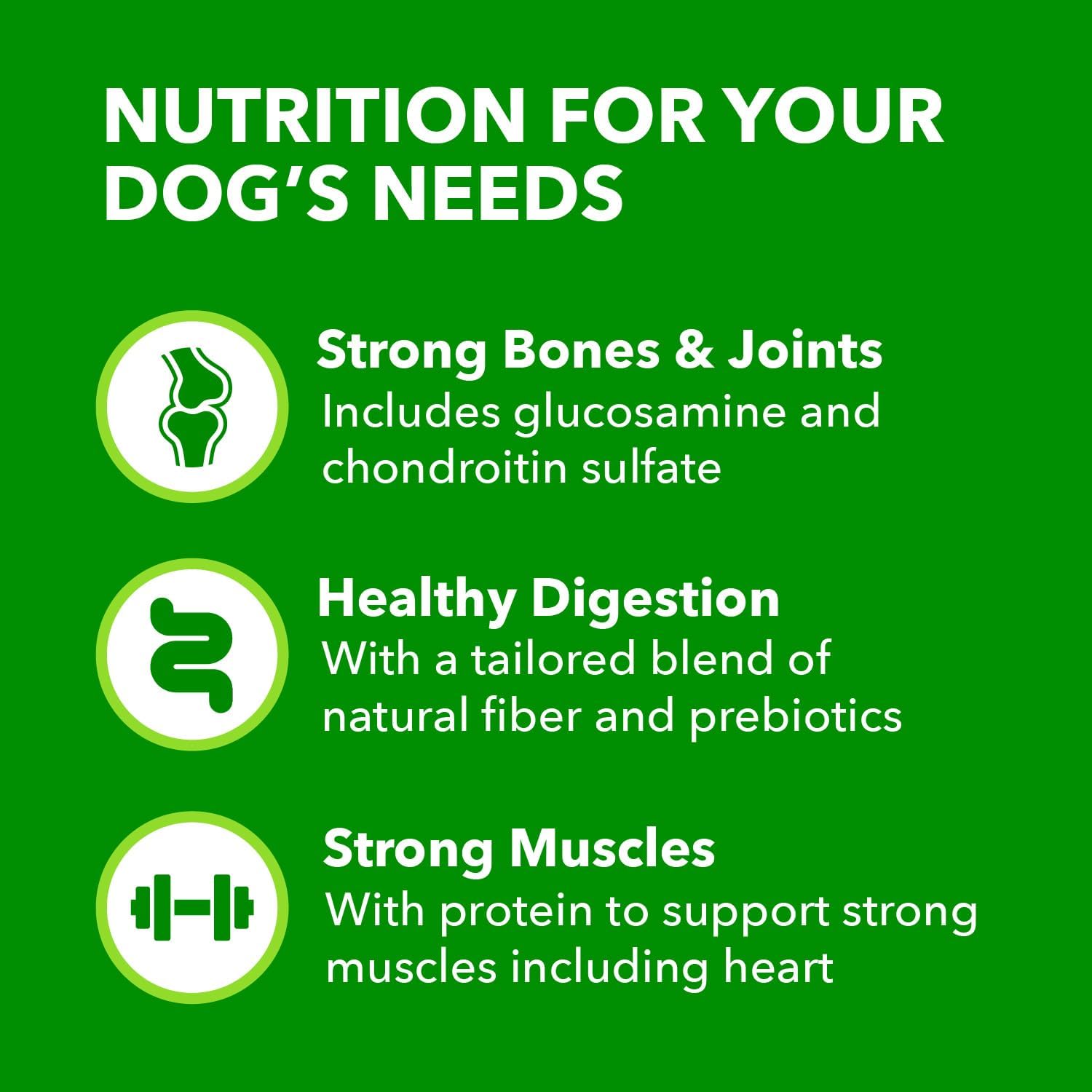 *IAMS Proactive Health Large Breed Adult Dry Dog Food with Real Chicken, 30 lb. Bag - Premium Health Food for Large Dogs™