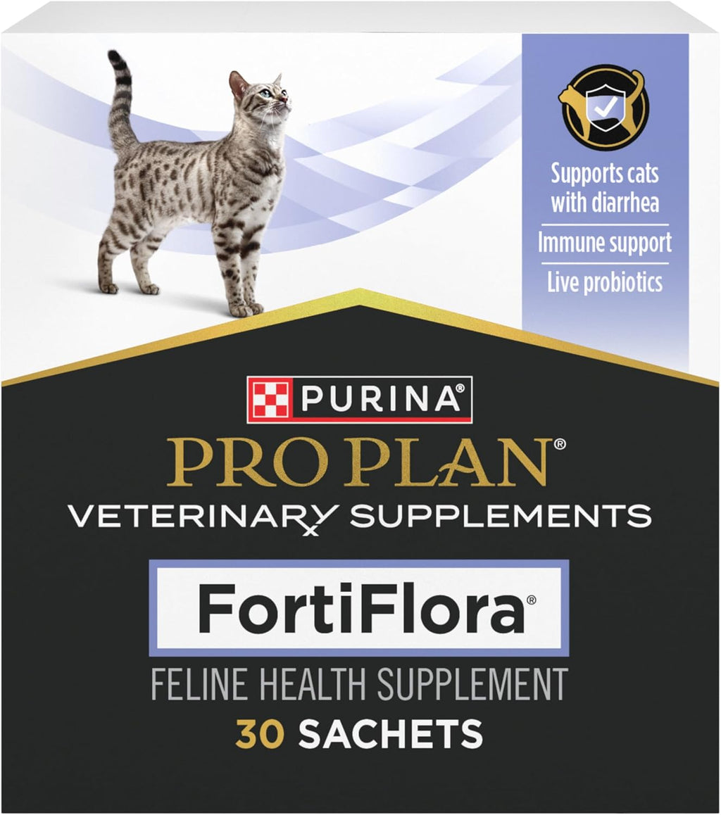 *Purina Pro Plan Veterinary Supplements FortiFlora Cat Probiotic Supplement for Cats with Diarrhea - 30 ct. Box