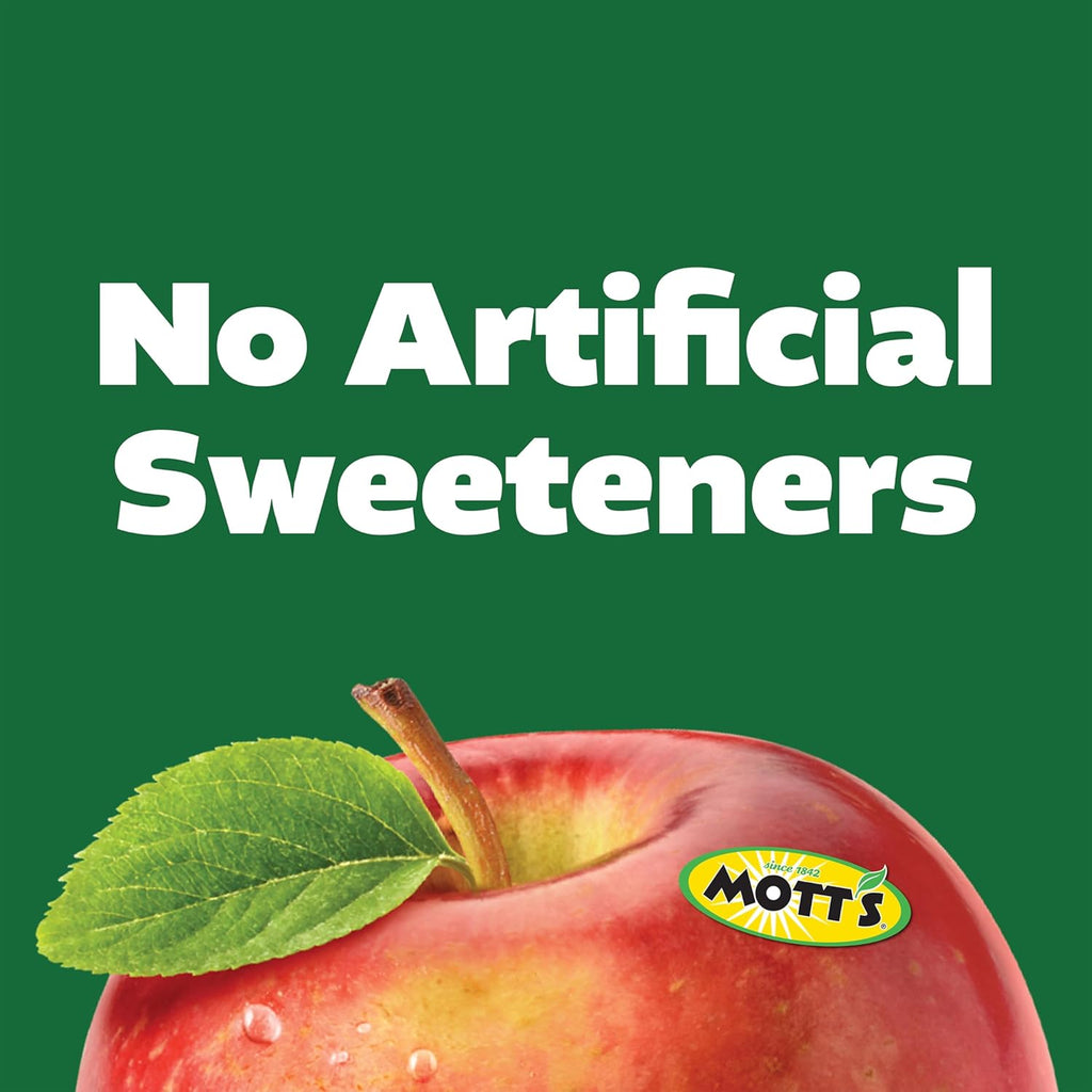 Mott's 100% Original Apple Juice, 6.75 Fl Oz Boxes, 32 Count (4 Packs Of 8), 2 Servings Of Fruit, 100% Fruit Juice, Gluten-free, Caffeine-free, Kosher, Contains No Artificial Colors Or Sweeteners