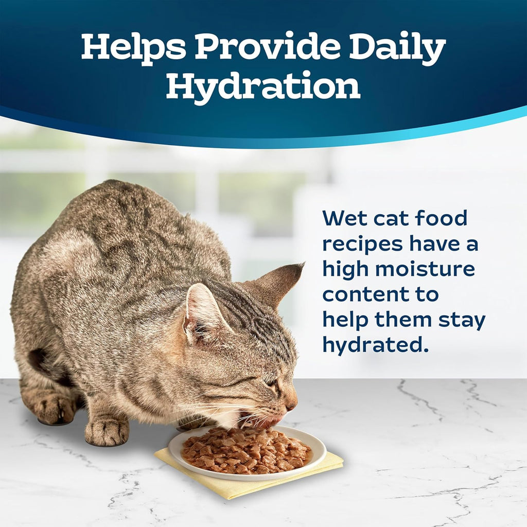 *Blue Buffalo Tastefuls Flaked Wet Cat Food Variety Pack, Made with Natural Ingredients, Tuna, Chicken, Fish & Shrimp, 3-oz Cans (12 Count, 4 of Each)