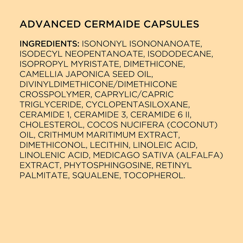 Elizabeth Arden Mini Besties, Advanced Ceramide and Retinol + HPR Face Serum Capsules, Anti-Aging Travel Size Skincare, Wrinkle Reducing & Firming, 14 Count