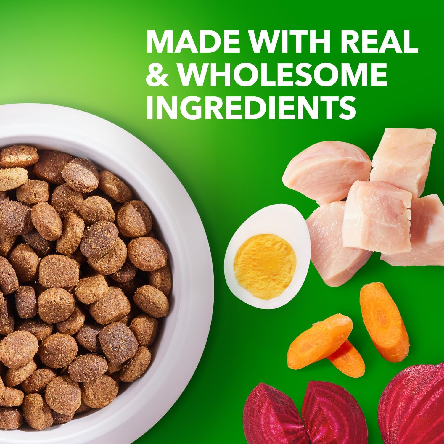 *IAMS Proactive Health Large Breed Adult Dry Dog Food with Real Chicken, 30 lb. Bag - Premium Health Food for Large Dogs™