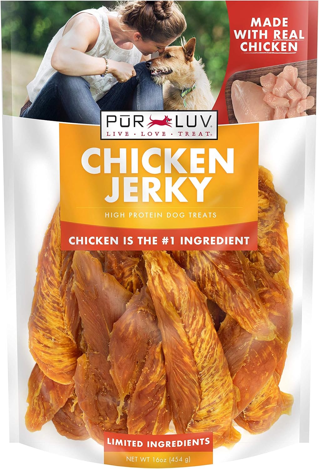 Premium Chicken Jerky Dog Treats™