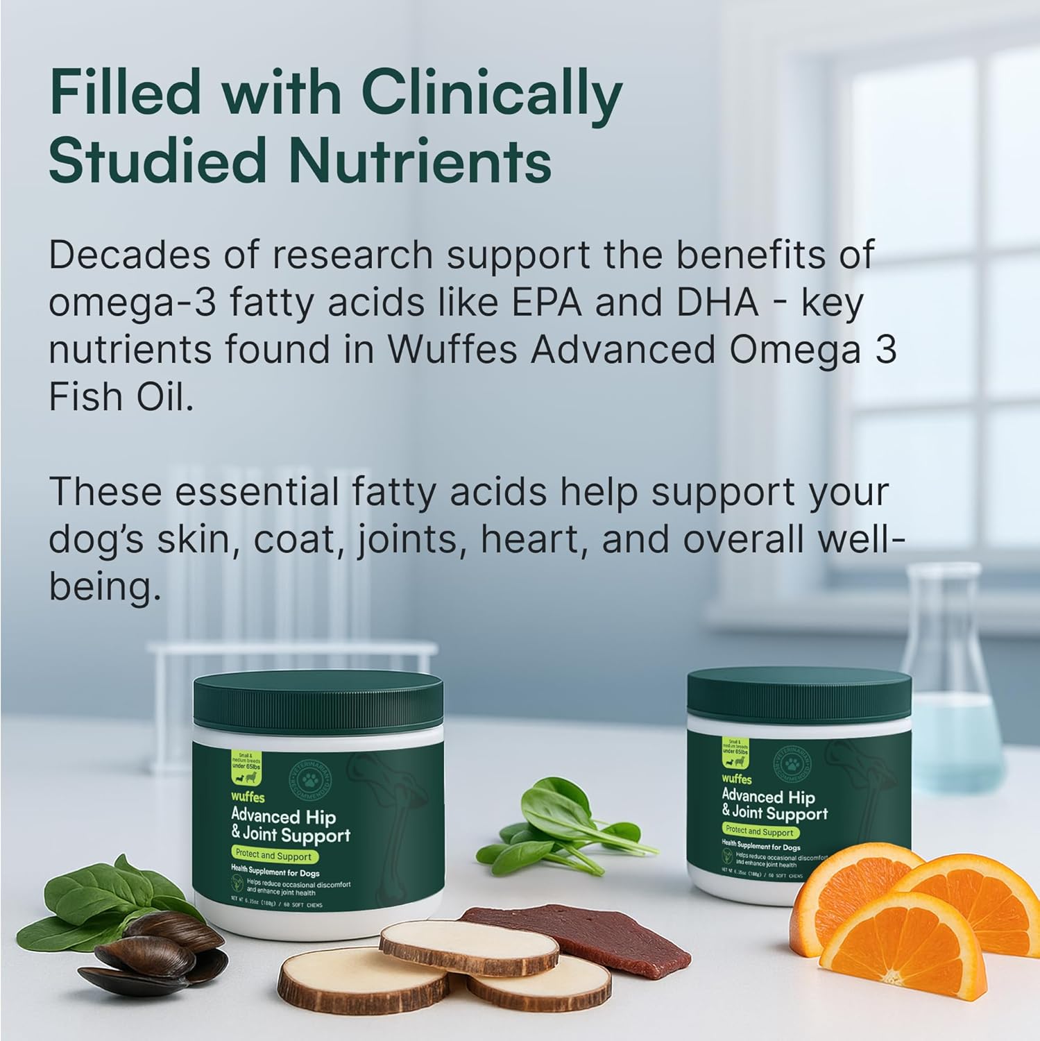 Wuffes Advanced Joint Care Chews™