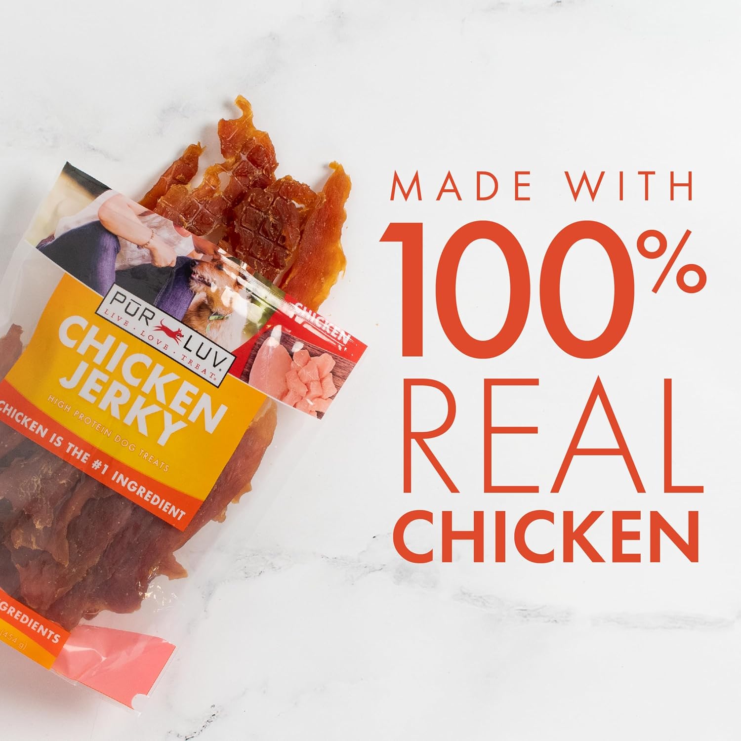 Premium Chicken Jerky Dog Treats™
