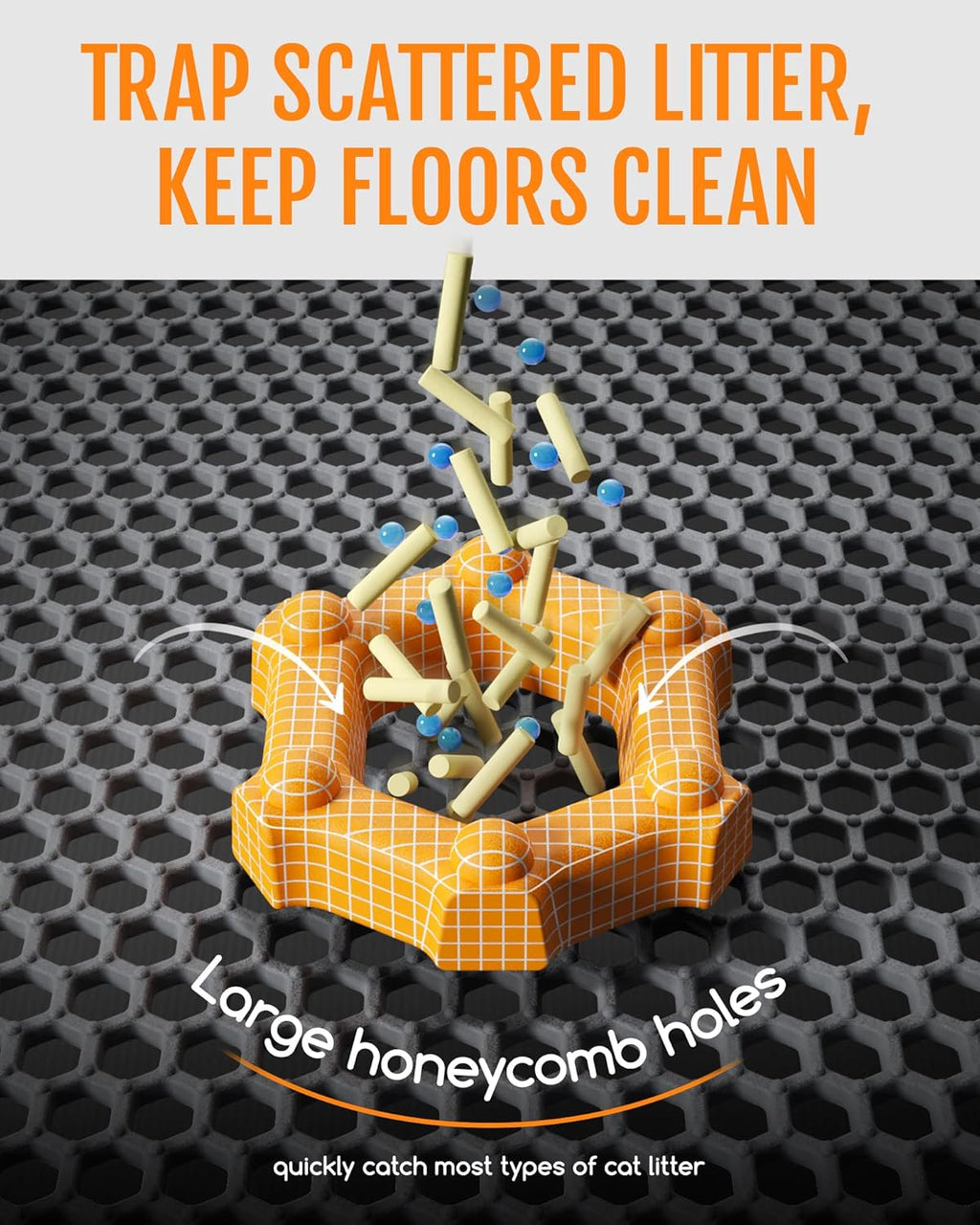 Premium Cat Litter Trap Mat™