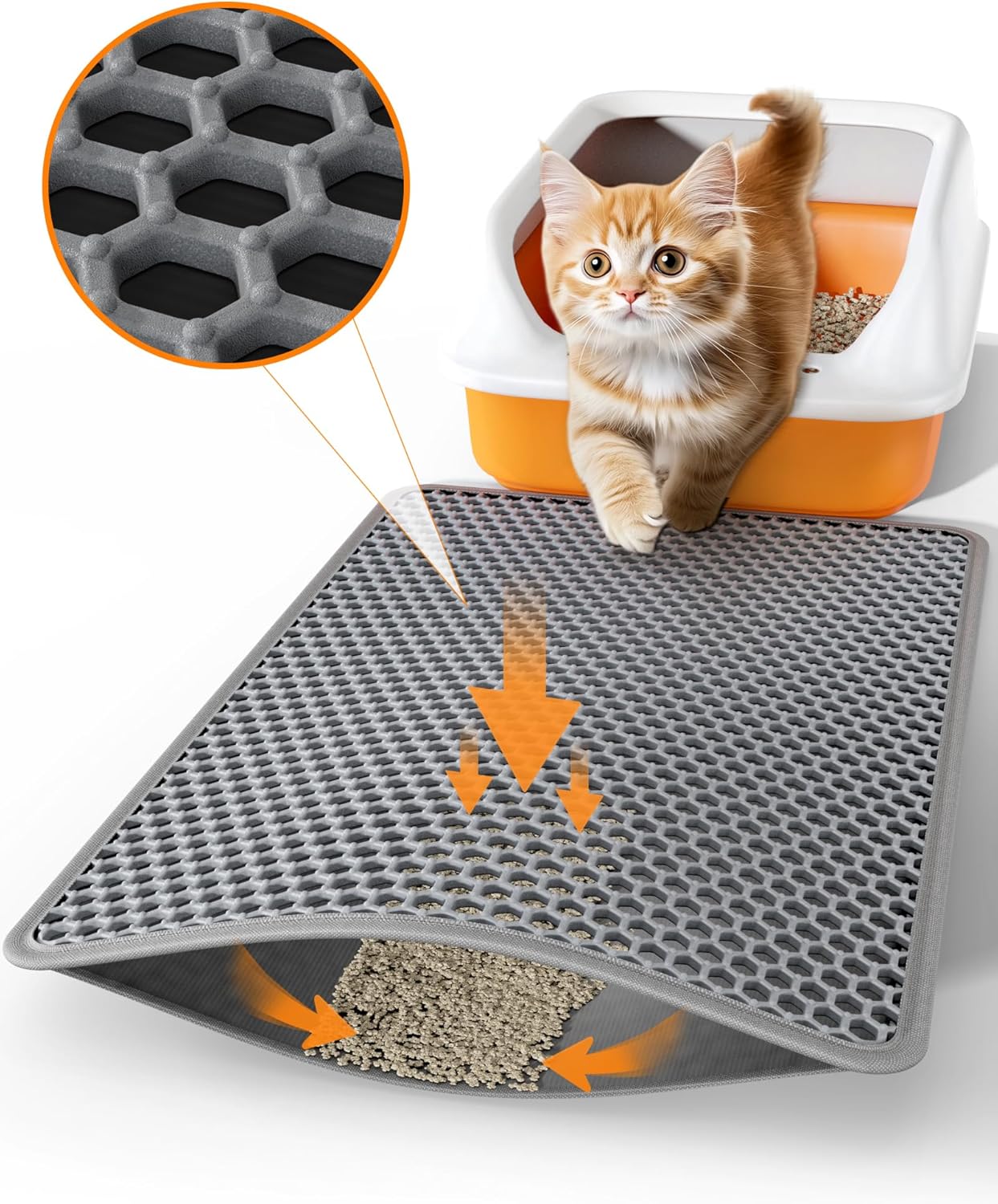 Premium Cat Litter Trap Mat™
