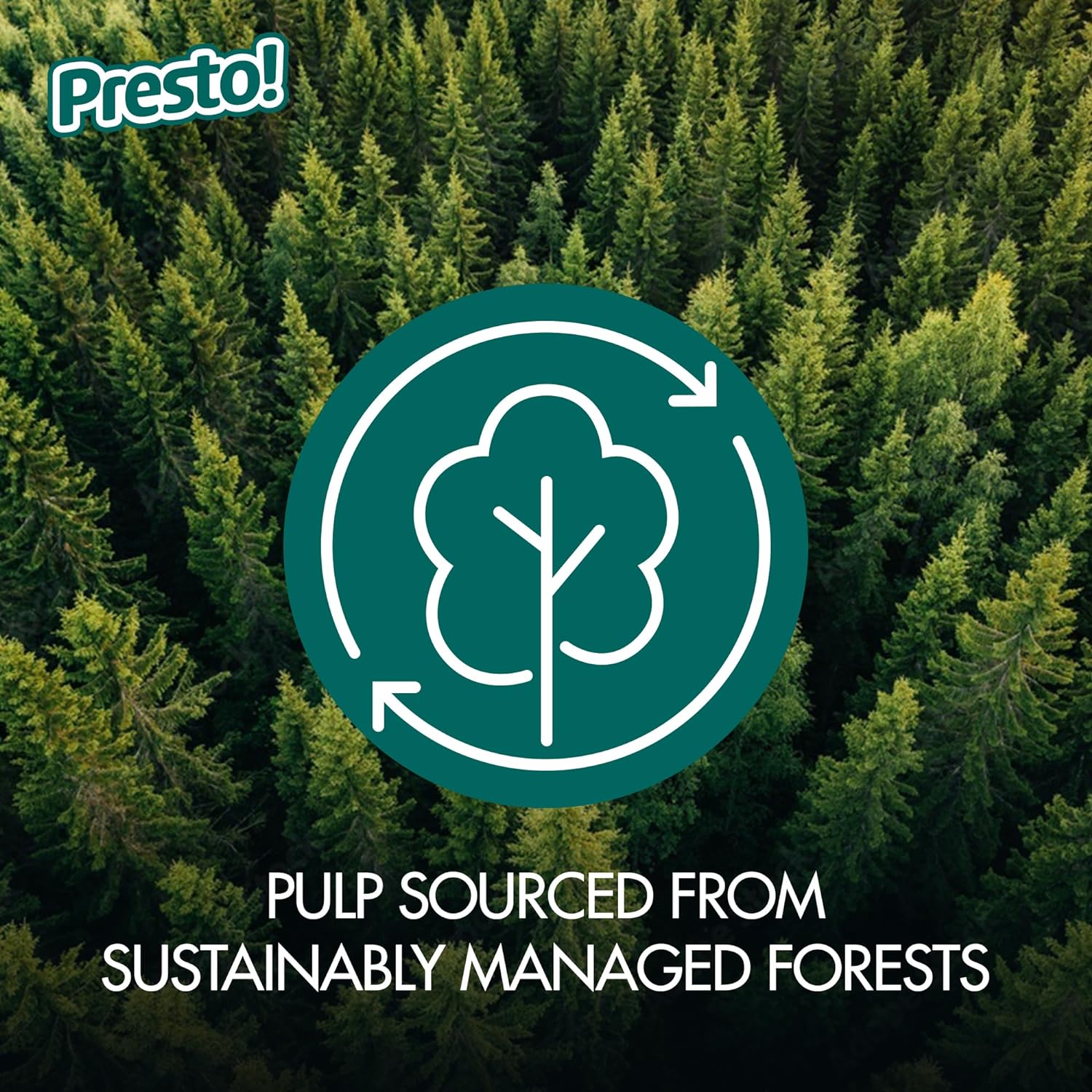 Presto! Flex-a-Size Paper Towels, 158 Sheet Huge Roll, 12 Rolls (2 Packs of 6), Equivalent to 38 Regular Rolls, White