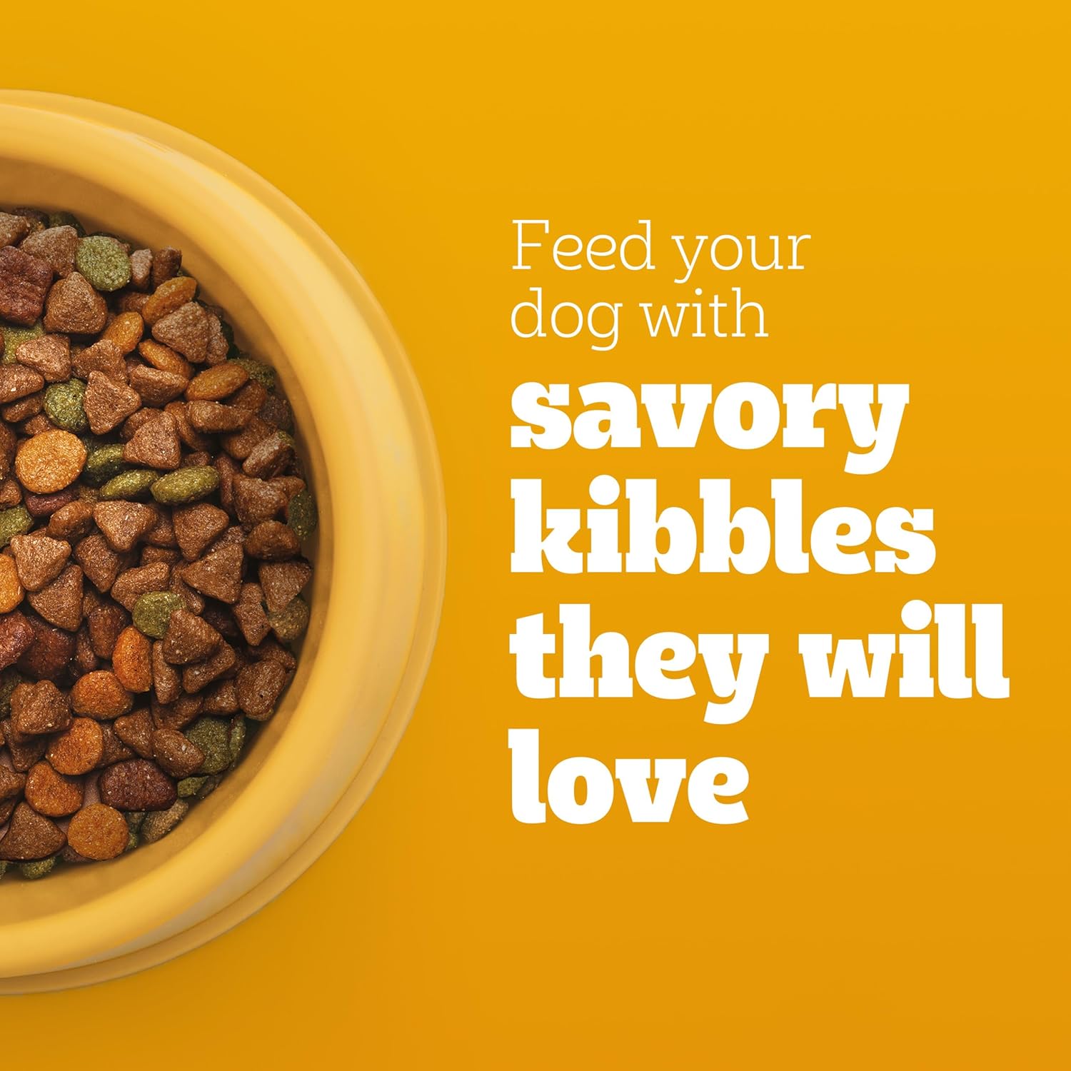 Pedigree with Tender Bites for Small Dogs Adult Dry Dog Food, Chicken and Steak Flavor, 3.5 lb. Bag