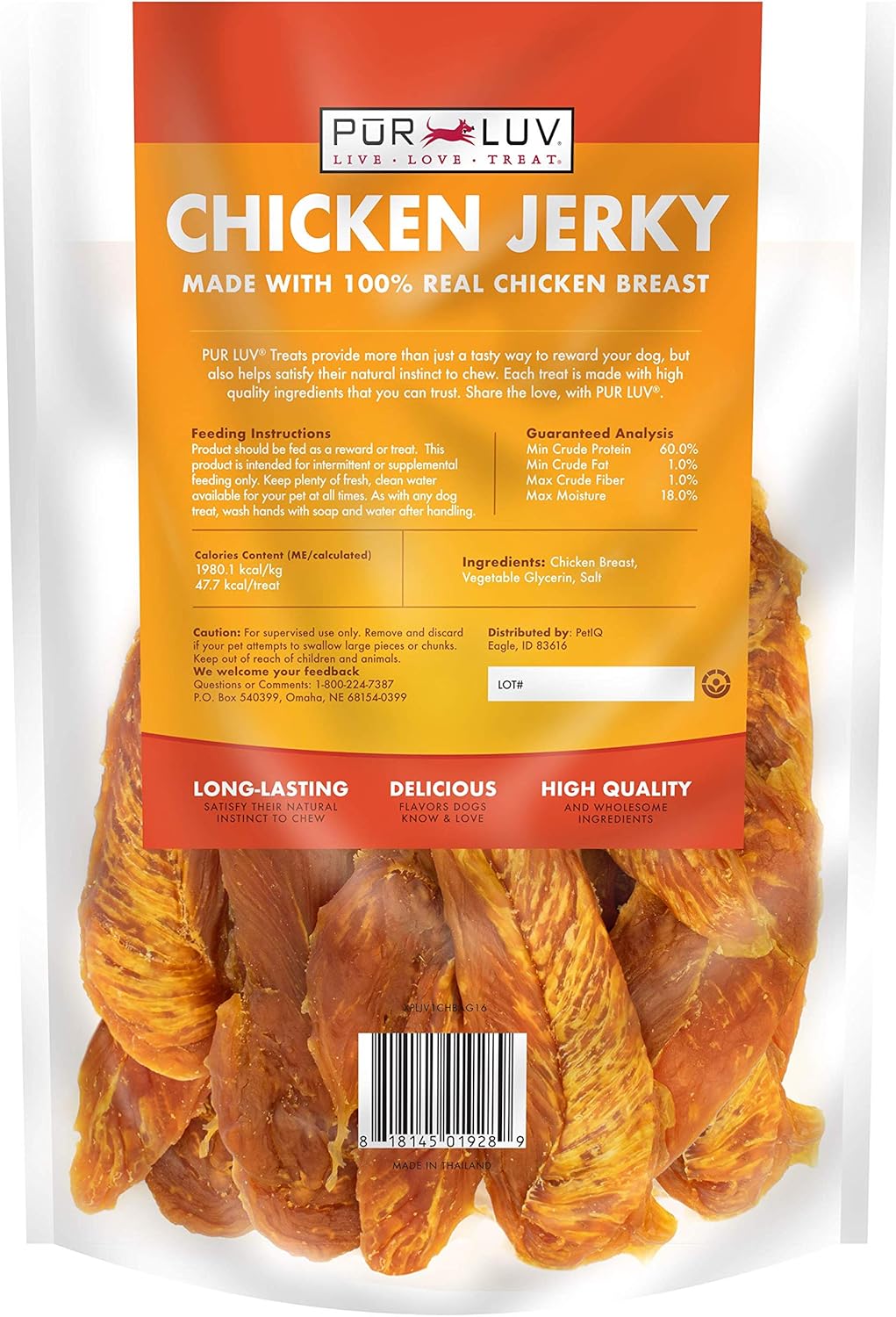 Premium Chicken Jerky Dog Treats™