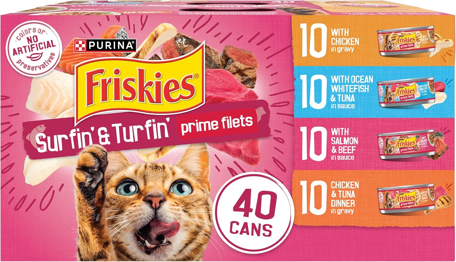 Friskies - Gourmet Cat Cuisine Variety Pack™