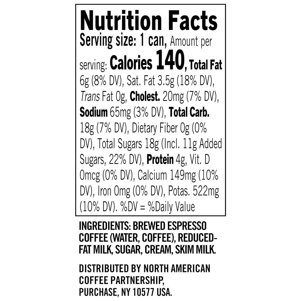 Starbucks - RTD Coffee Espresso And Cream, 6.5oz Cans (12 Pack) (Packaging May Vary)