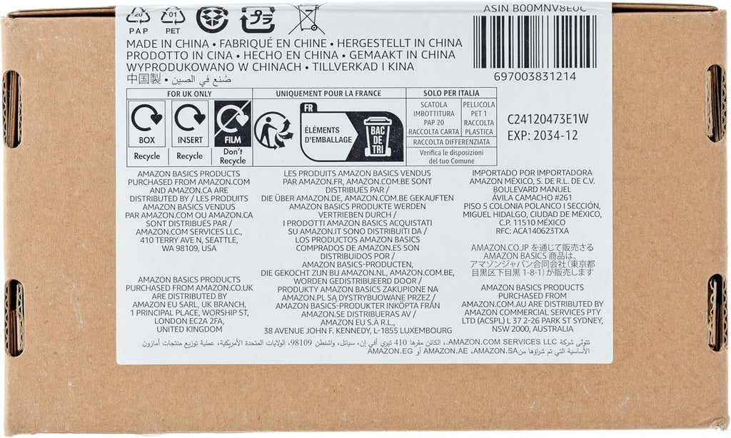 Ultimate Power 48-Pack AA Alkaline High-Performance Batteries, 1.5 Volt, 10-Year Shelf Life