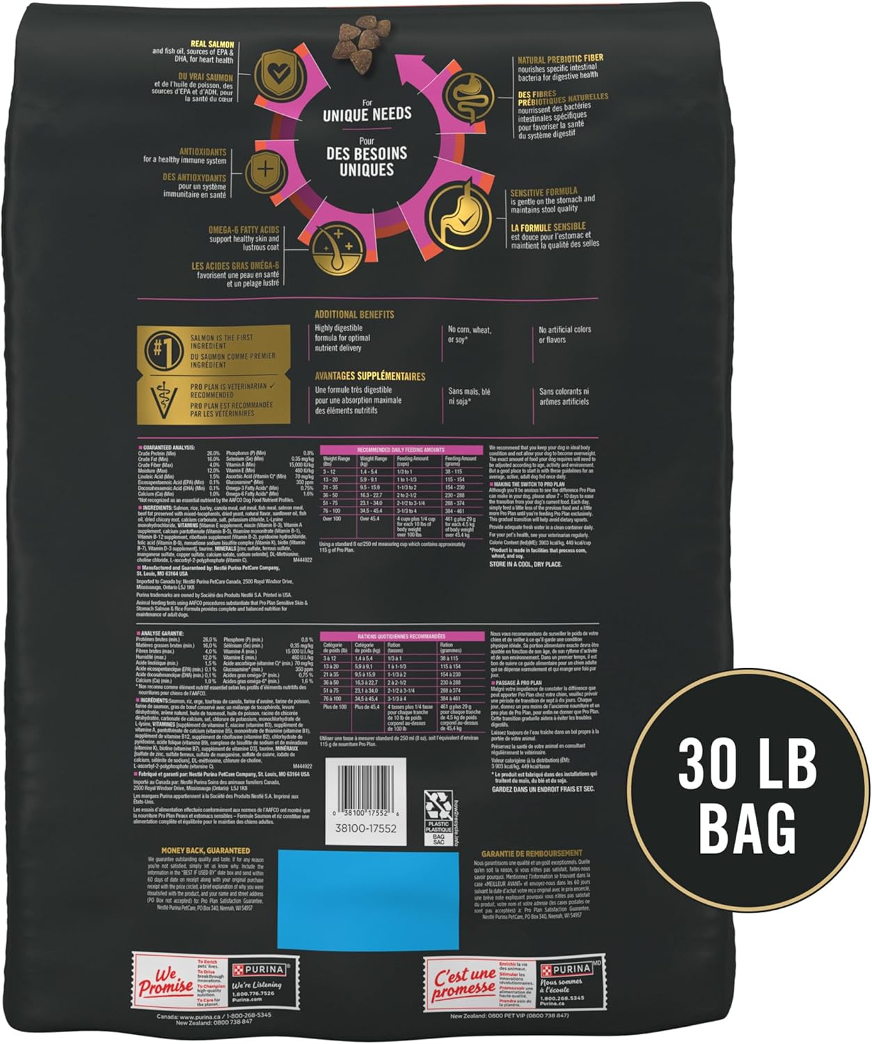 *Purina Pro Plan - Sensitive Skin & Stomach Dry Dog Food™