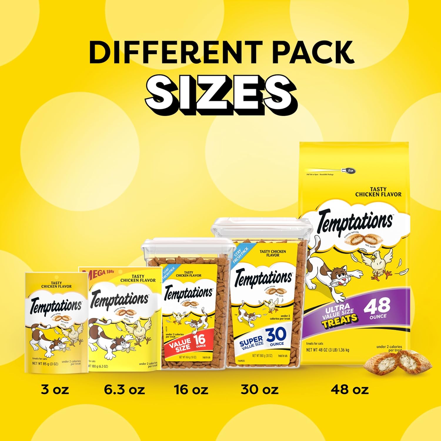 Temptations Crunchy & Soft Cat Treats™