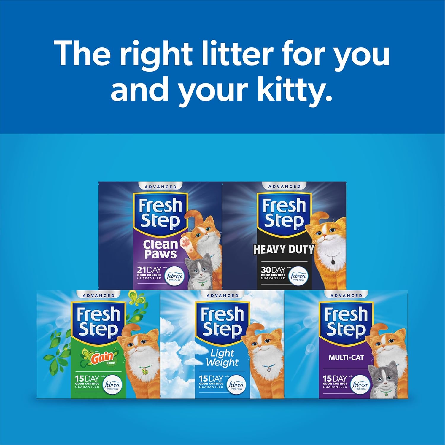Fresh Step Odor Control Cat Litter™