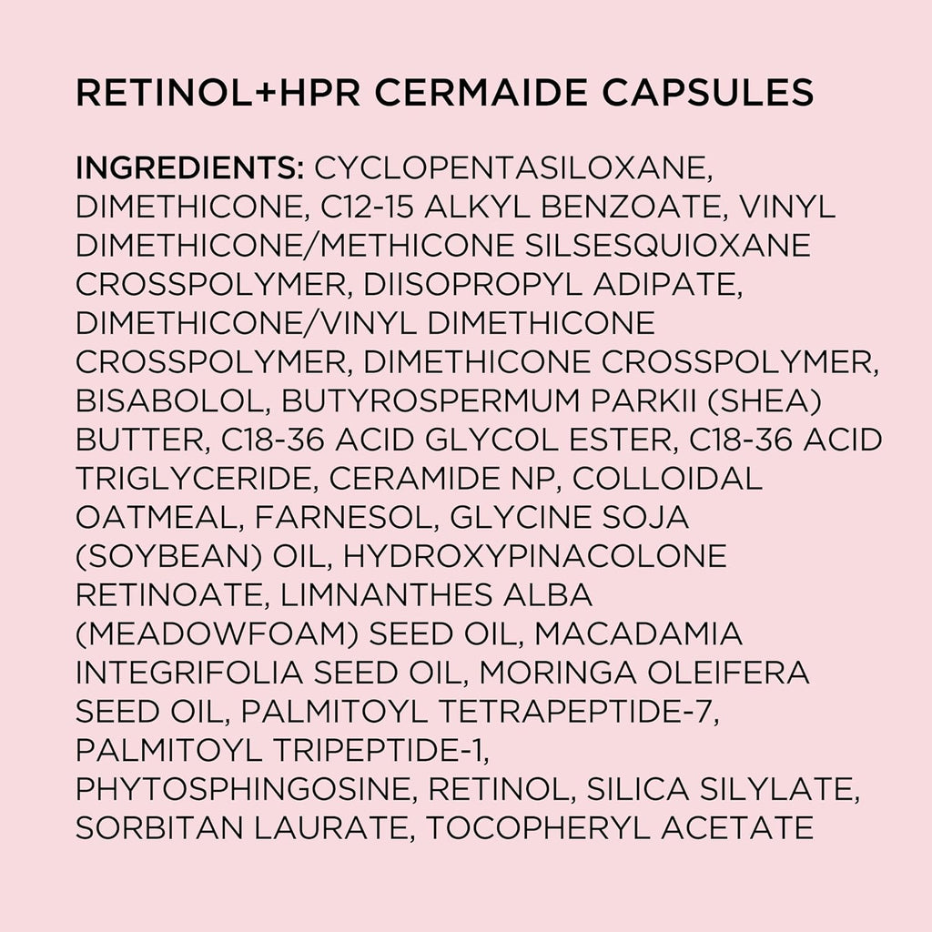 Elizabeth Arden Mini Besties, Advanced Ceramide and Retinol + HPR Face Serum Capsules, Anti-Aging Travel Size Skincare, Wrinkle Reducing & Firming, 14 Count