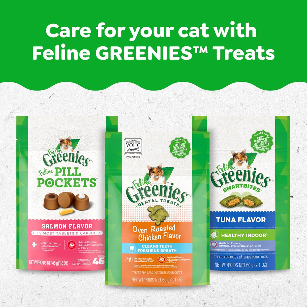 Greenies™ Feline Dental Treats – Oven Roasted Chicken Flavor™